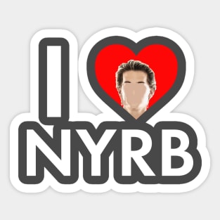 I Heart NYRB | T-Shirt Sticker